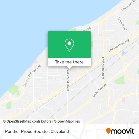Mapa de Panther Proud Booster