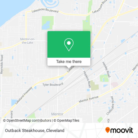 Outback Steakhouse map