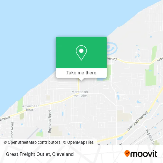 Great Freight Outlet map