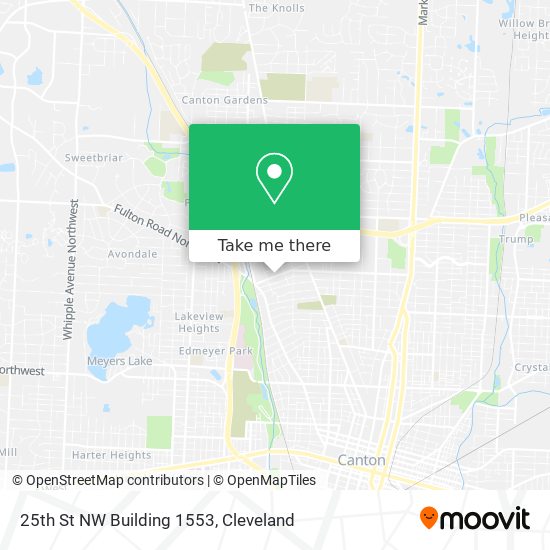 Mapa de 25th St NW Building 1553