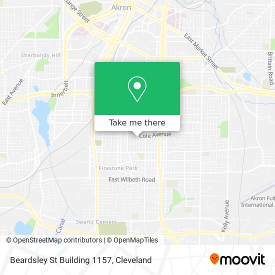Beardsley St Building 1157 map