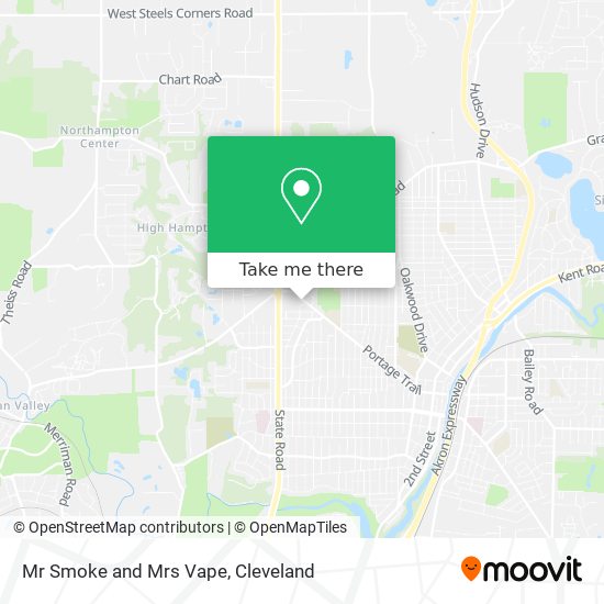 Mr Smoke and Mrs Vape map