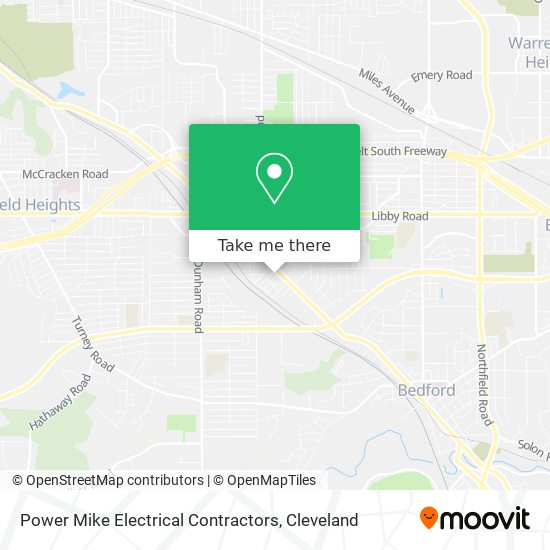 Power Mike Electrical Contractors map