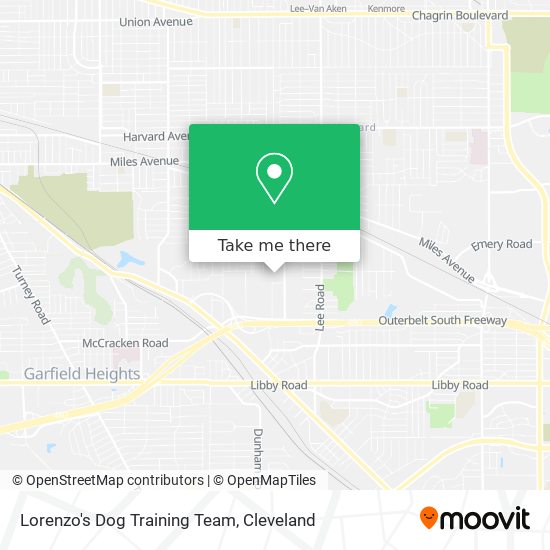 Lorenzo's Dog Training Team map