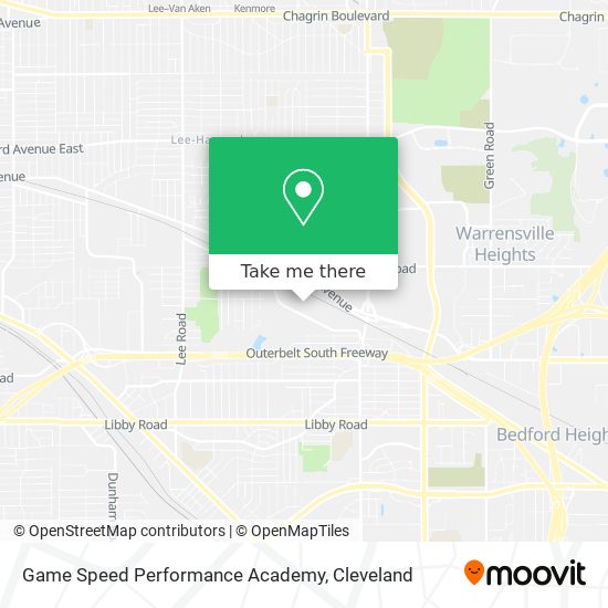 Game Speed Performance Academy map