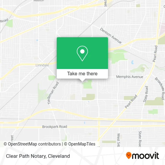 Clear Path Notary map
