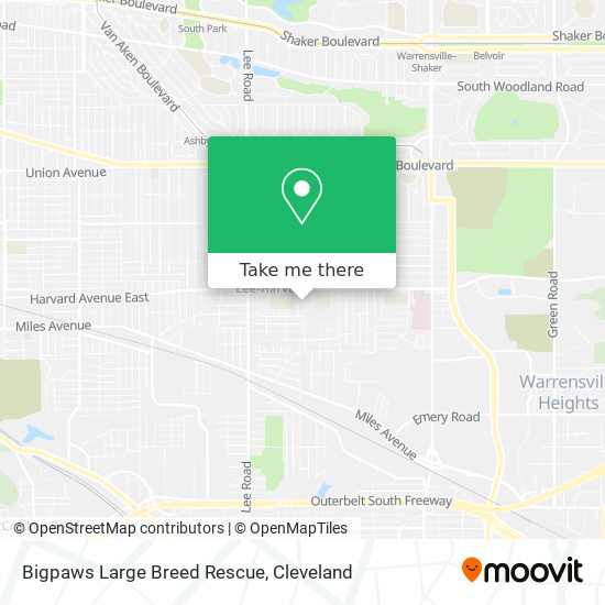 Bigpaws Large Breed Rescue map