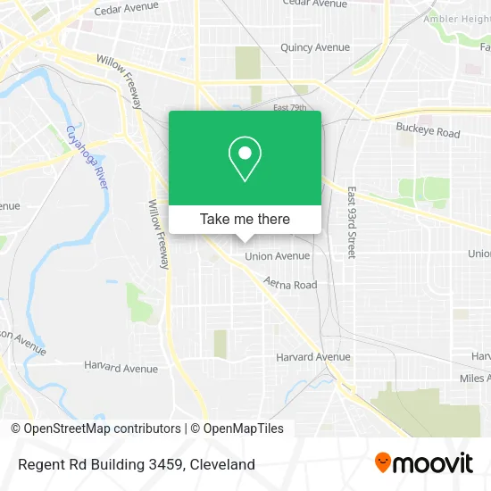 Regent Rd Building 3459 map