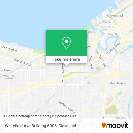 Wakefield Ave Building 6006 map