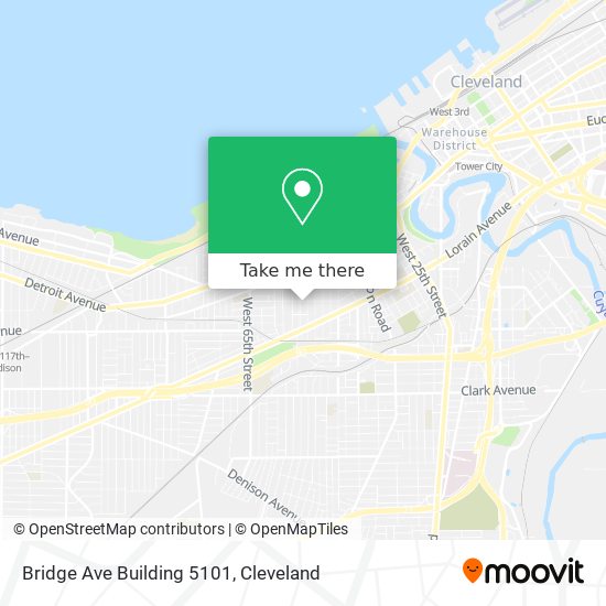 Bridge Ave Building 5101 map
