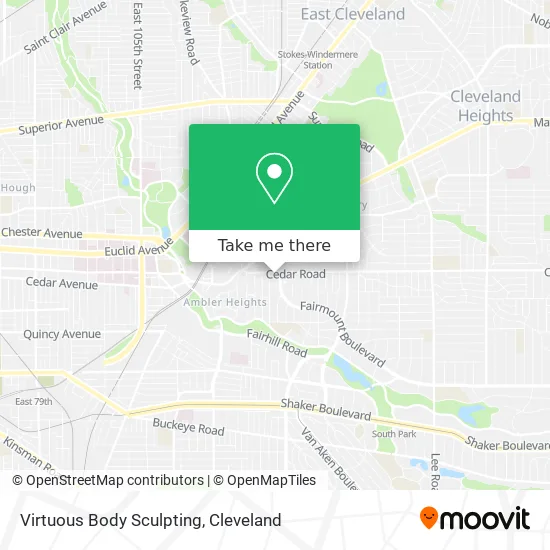 Virtuous Body Sculpting map