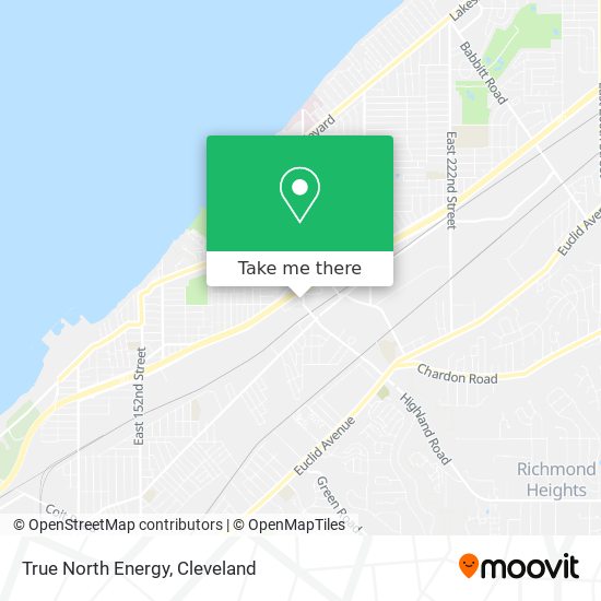 True North Energy map