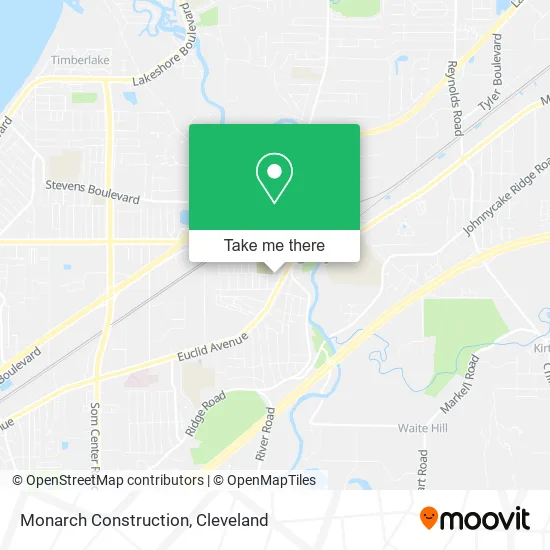 Monarch Construction map