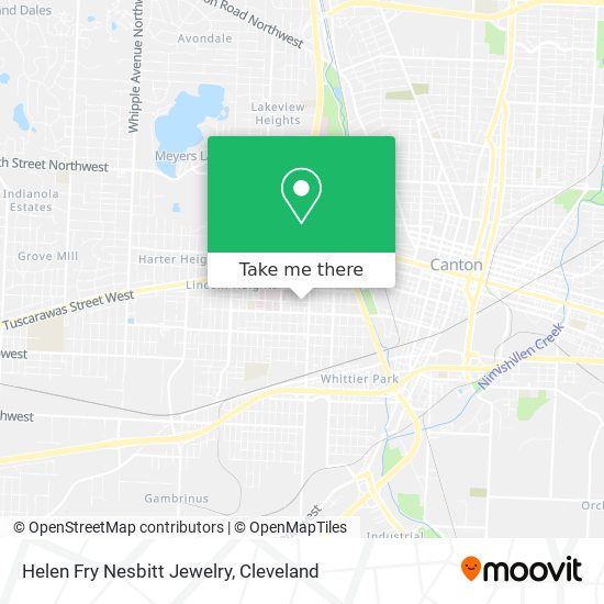 Mapa de Helen Fry Nesbitt Jewelry