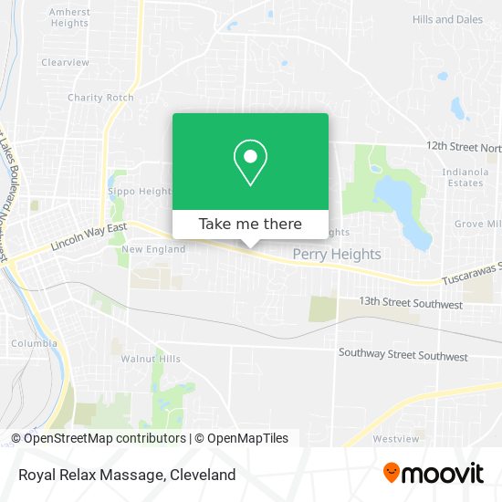 Mapa de Royal Relax Massage