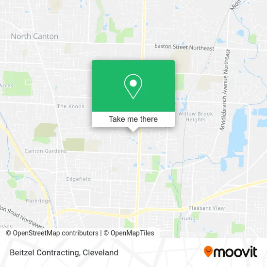 Beitzel Contracting map