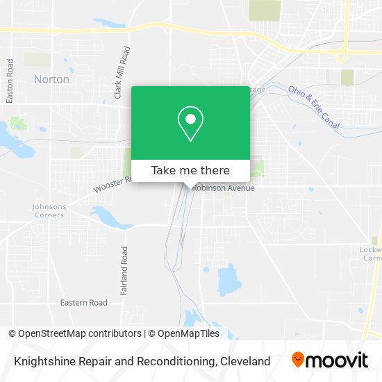 Knightshine Repair and Reconditioning map