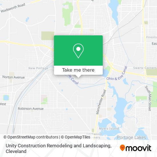 Unity Construction Remodeling and Landscaping map