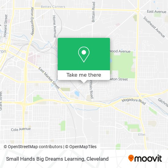 Mapa de Small Hands Big Dreams Learning