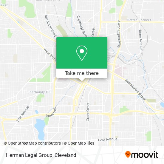Herman Legal Group map