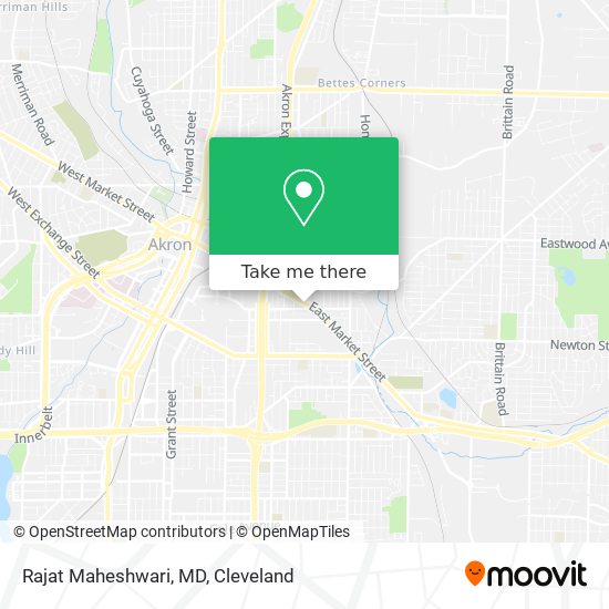 Mapa de Rajat Maheshwari, MD