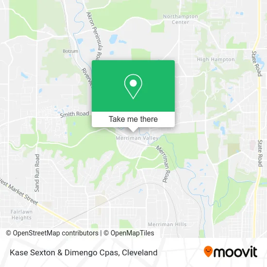 Kase Sexton & Dimengo Cpas map