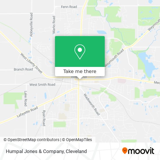 Humpal Jones & Company map