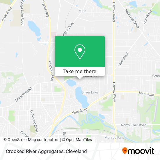 Crooked River Aggregates map