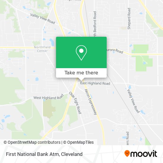 First National Bank Atm map