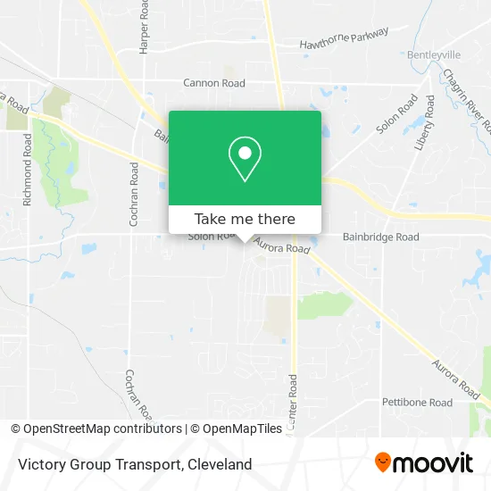 Victory Group Transport map