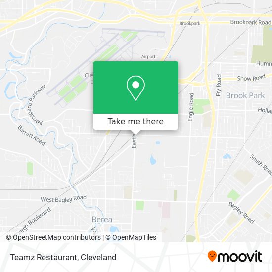 Teamz Restaurant map