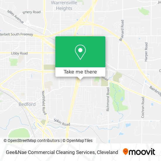 Gee&Nae Commercial Cleaning Services map