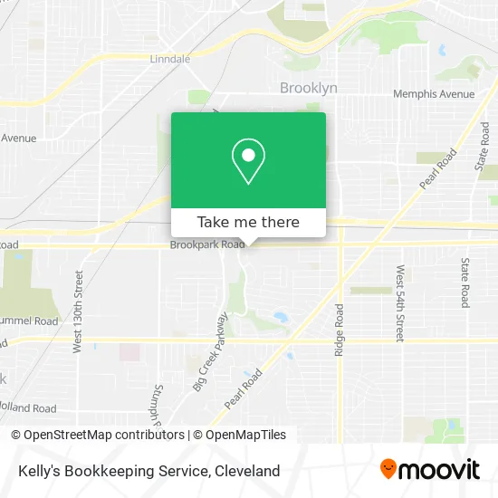 Kelly's Bookkeeping Service map