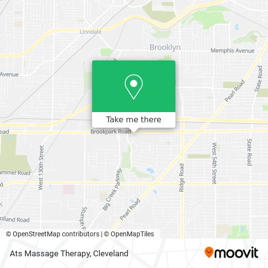 Ats Massage Therapy map