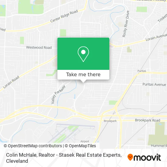 Colin McHale, Realtor - Stasek Real Estate Experts map