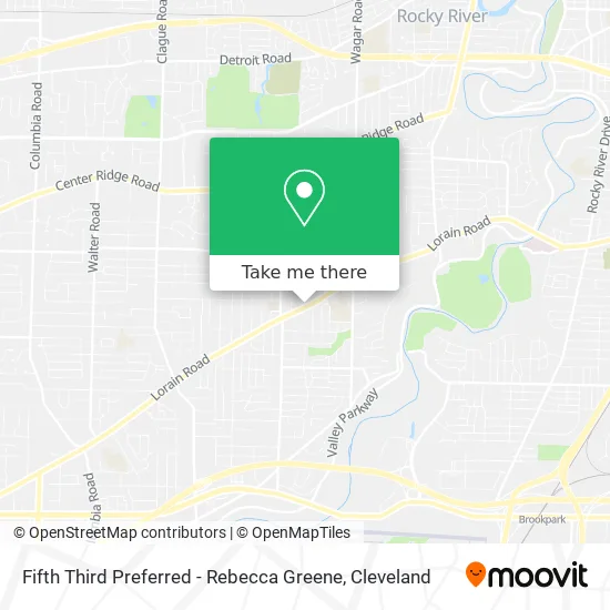 Fifth Third Preferred - Rebecca Greene map