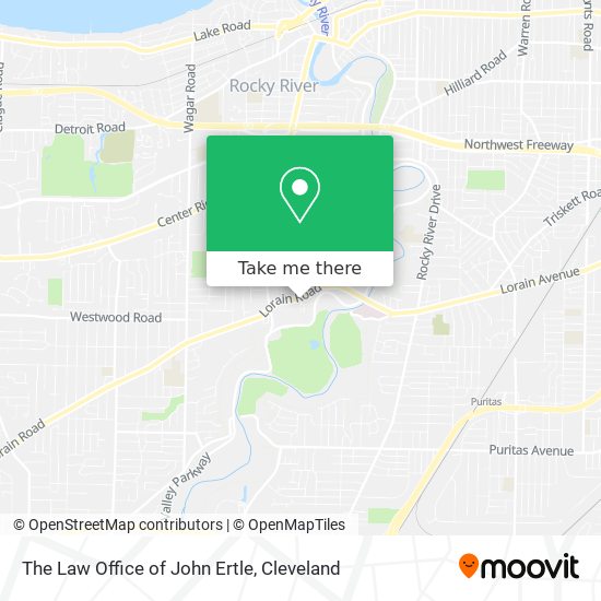 Mapa de The Law Office of John Ertle