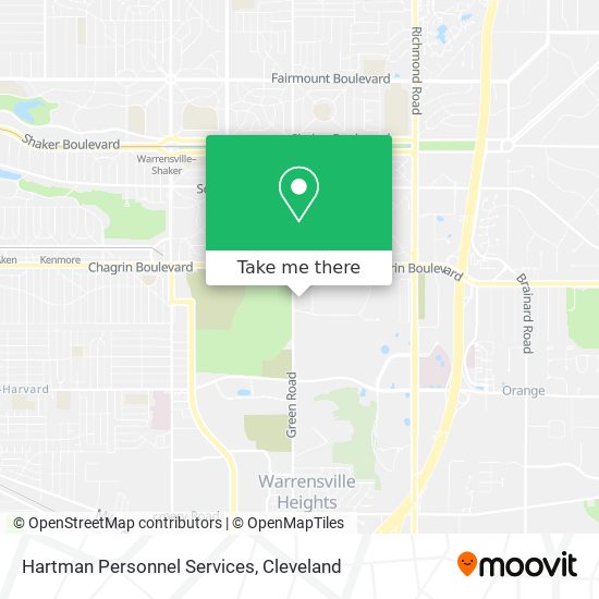 Hartman Personnel Services map