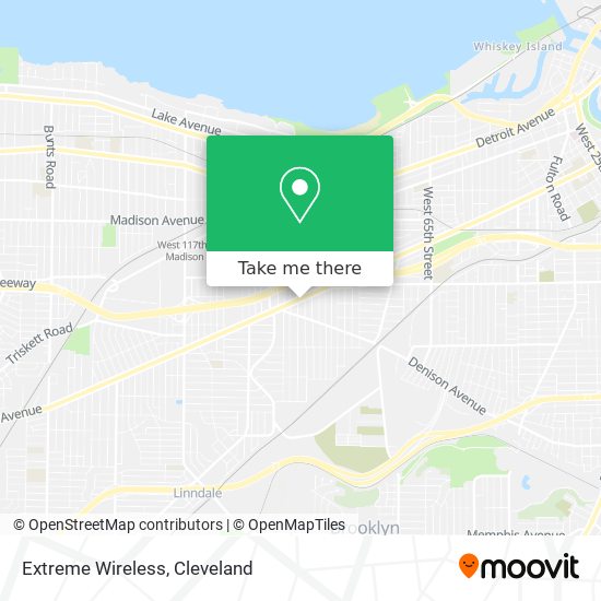 Mapa de Extreme Wireless