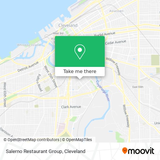 Mapa de Salerno Restaurant Group