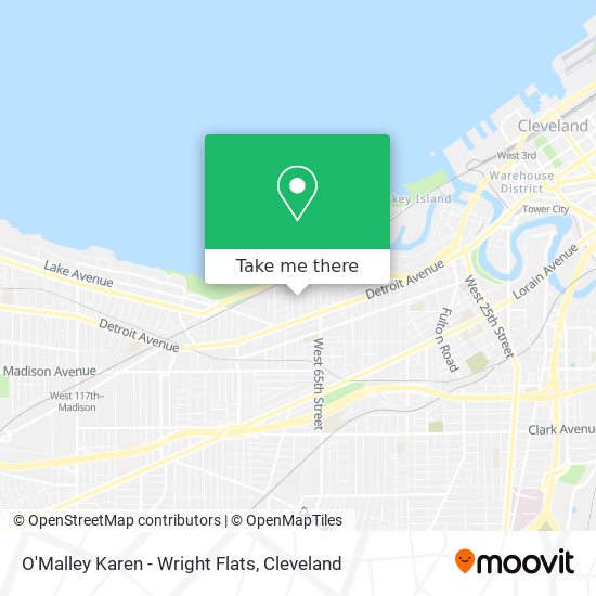 O'Malley Karen - Wright Flats map
