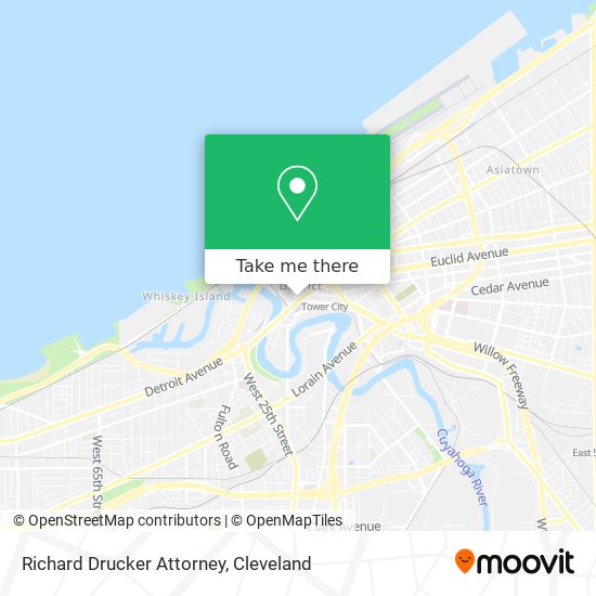 Mapa de Richard Drucker Attorney