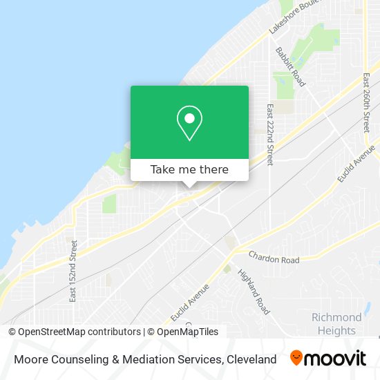 Mapa de Moore Counseling & Mediation Services