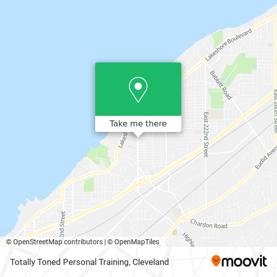 Totally Toned Personal Training map