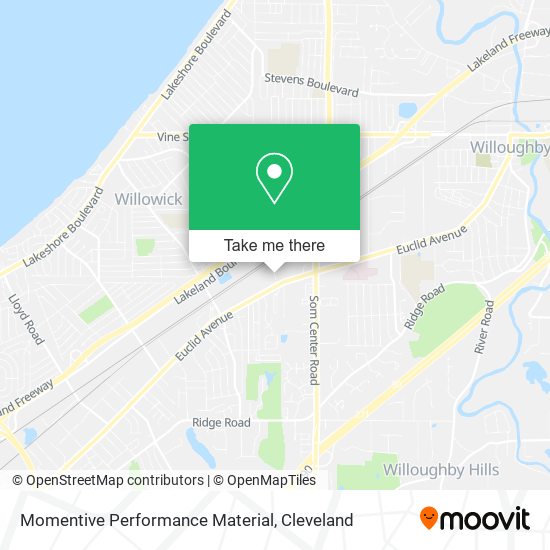 Momentive Performance Material map