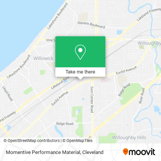 Momentive Performance Material map