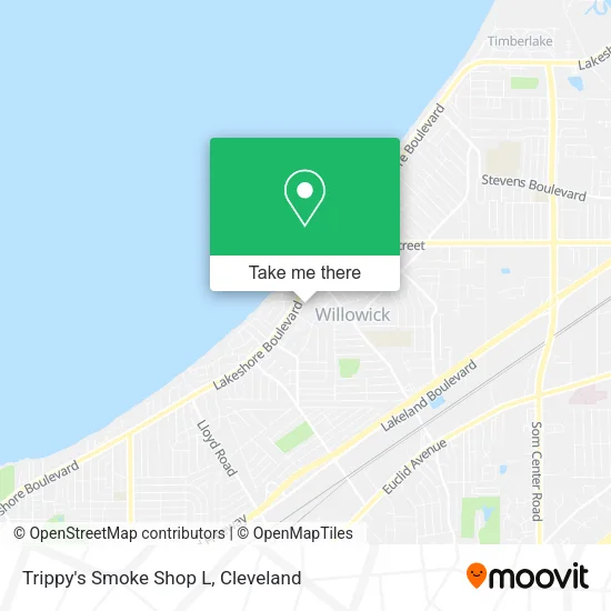 Trippy's Smoke Shop L map