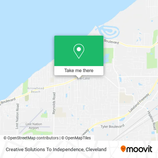 Creative Solutions To Independence map