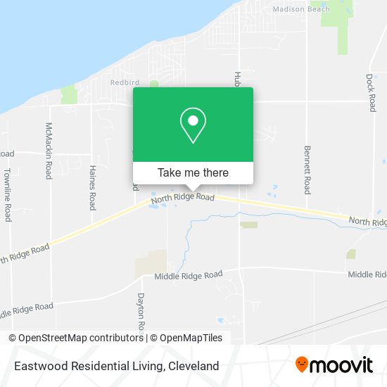 Mapa de Eastwood Residential Living