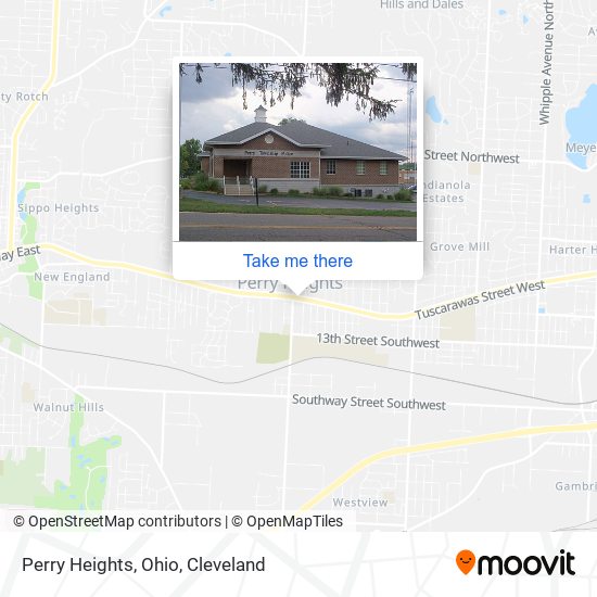 Mapa de Perry Heights, Ohio